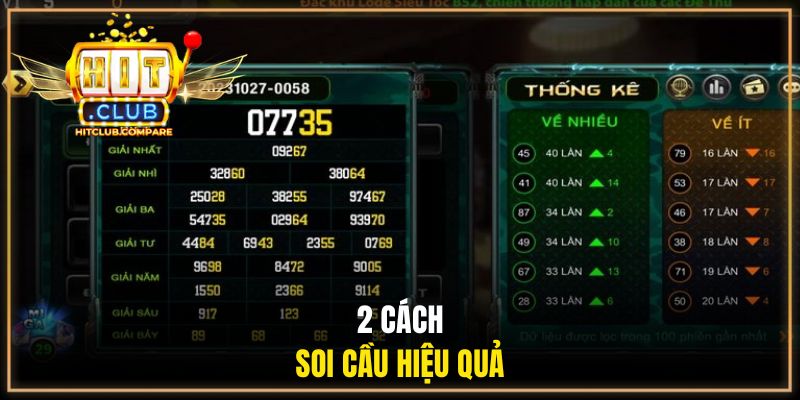 2 cách soi cầu hiệu quả