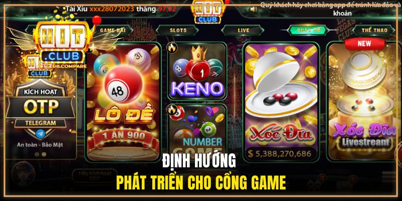 Về Chúng Tôi HITCLUB | Hành Trình Xây Dựng Cổng Game 3 Định hướng phát triển cho cổng game
