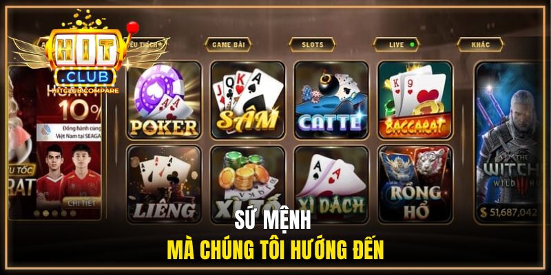 Về Chúng Tôi HITCLUB | Hành Trình Xây Dựng Cổng Game 2 Sứ mệnh mà chúng tôi hướng đến
