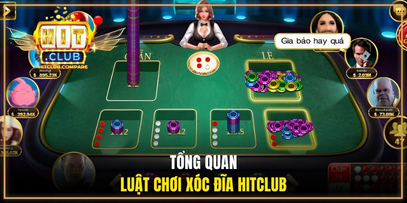 Tổng quan luật chơi xóc đĩa HITCLUB